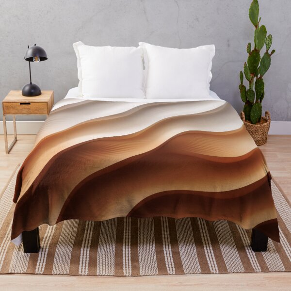 Item preview, 3D Sound Essence: Minimalist Geometric in Warm Brown & White designed and sold by PaintbrushPlace.