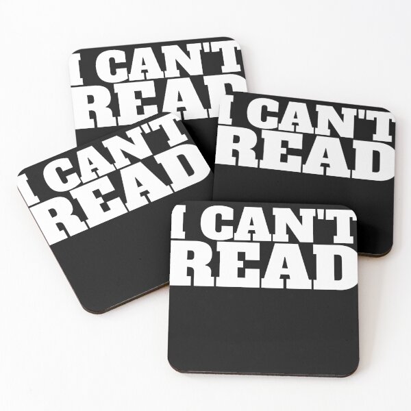 Item preview, I can't read designed and sold by hunkybazinga.