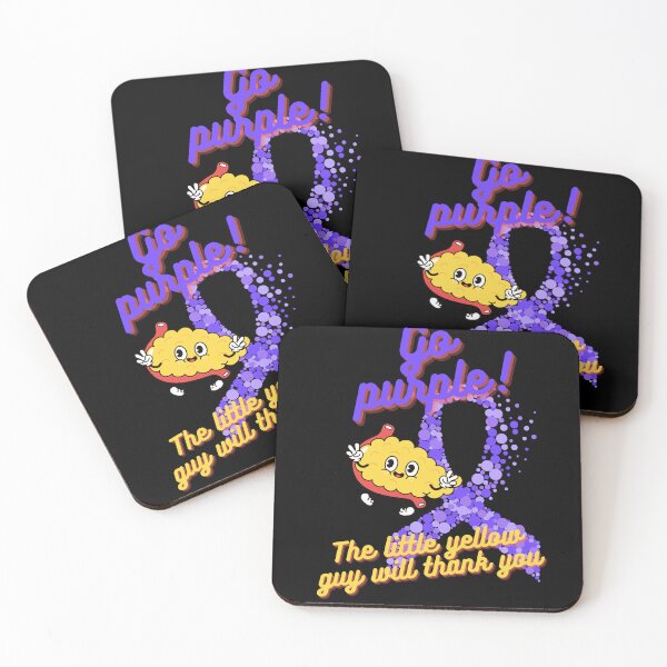 Artikelvorschau, Go Purple – Aufklärung über Bauchspeicheldrüsenkrebs entworfen und verkauft von Sukis-shop.