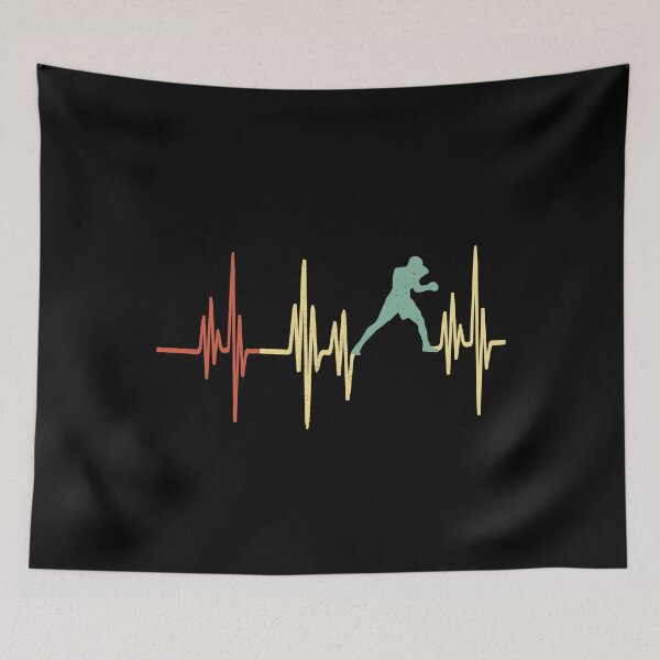 Item preview, Heart Beating Boxing Vintage Style Sports  Lovers Gift designed and sold by YAHIA-14.