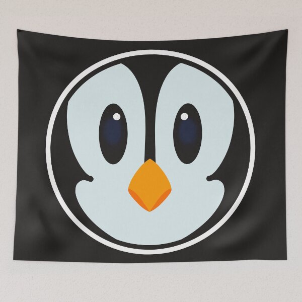 Item preview, Penguin Face designed and sold by lledra.