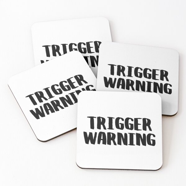 Item preview, Trigger Warning designed and sold by alittleunhinged.
