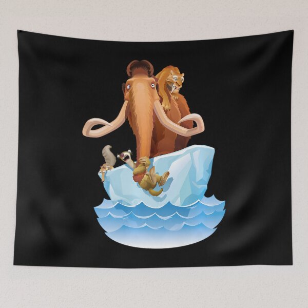 Item preview, Eiszeit Manfred Diego Sid Und Scrat Auf Eisberg  	 designed and sold by yrvslzeju55.