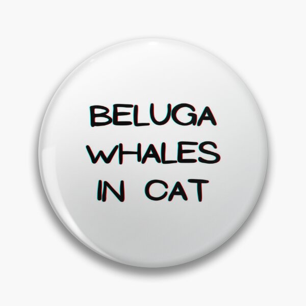 Beluga Cat Wallpaper Pins and Buttons for Sale