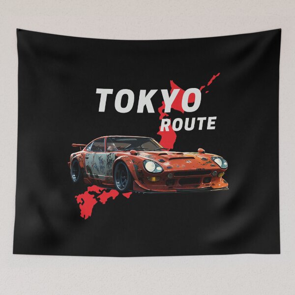 Item preview, Tokyo Route Racing Cars 2023 designed and sold by EnigmaStitcher.