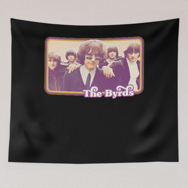 Artikelvorschau, Die Byrds // Retro-Fan-Kunst im Vintage-Stil entworfen und verkauft von WolfEerie.