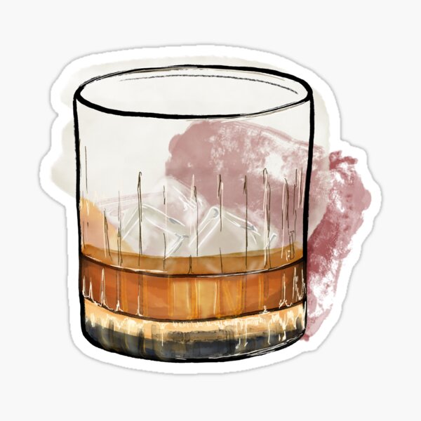 Fun and Whimsical Whiskey Glass