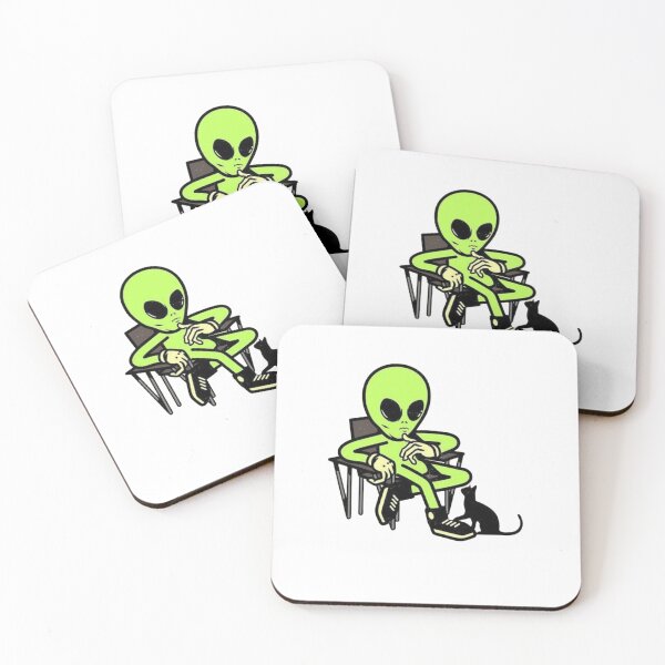 Item preview, Alien and Cat  designed and sold by Otaku Store35.