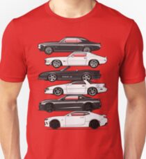 Sechs Gen Camaros Unisex T-Shirt