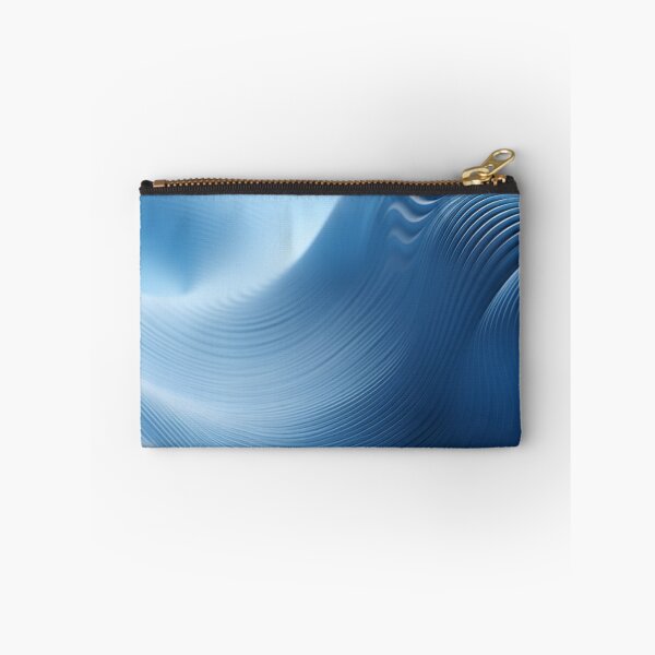 Item preview, 3D SoundScape: Minimalist Geometric in White & Blue designed and sold by PaintbrushPlace.