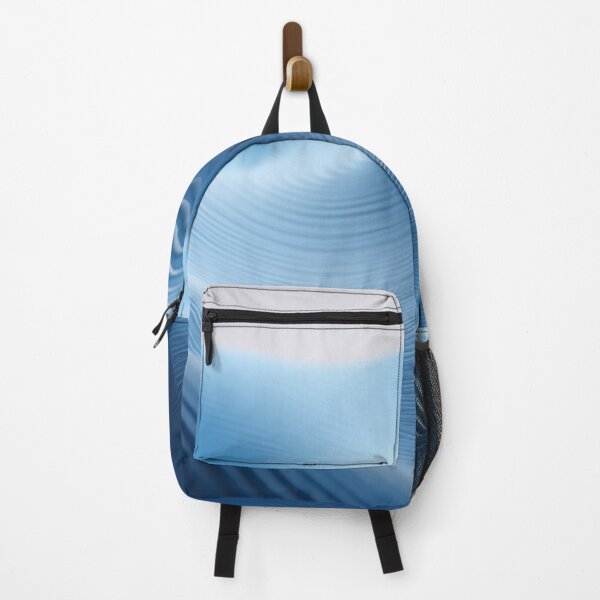 Item preview, 3D SoundScape: Minimalist Geometric in White & Blue designed and sold by PaintbrushPlace.