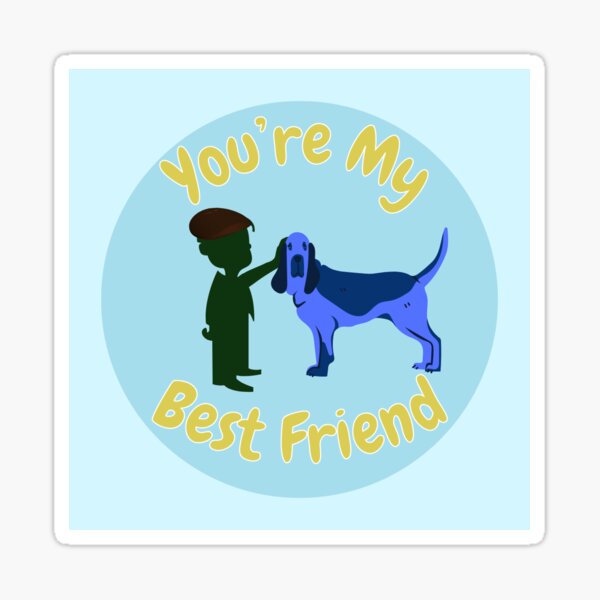 D20 Mentopolis Youre My Best Friend Sticker For Sale By Adhdisciple