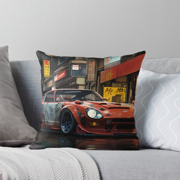 Item preview, Retro Clásico Tokio Noche Neón Racing Car Calle designed and sold by EnigmaStitcher.