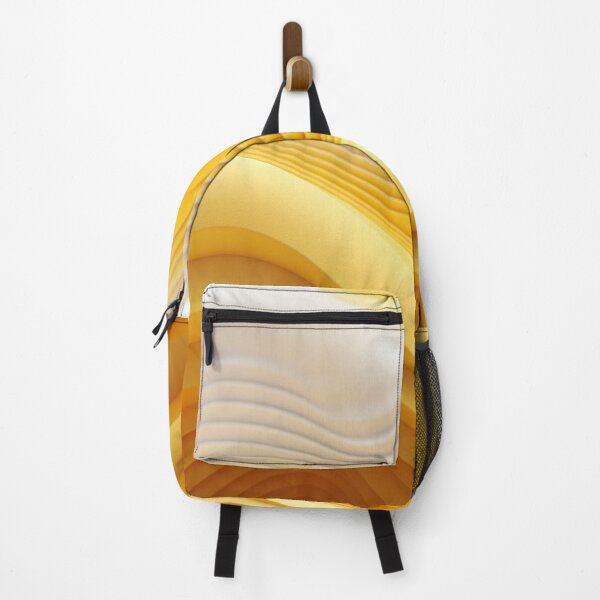 Item preview, 3D Sound Geometry: Minimalist Pattern in White & Yellow designed and sold by PaintbrushPlace.