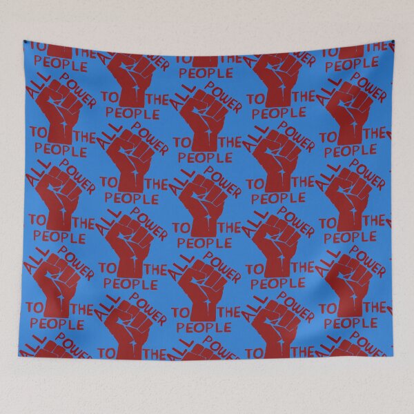 Item preview, All Power To The People - Raised Fist, Leftist, Socialist, Communist, Anti Capitalist designed and sold by anh-stellyd.