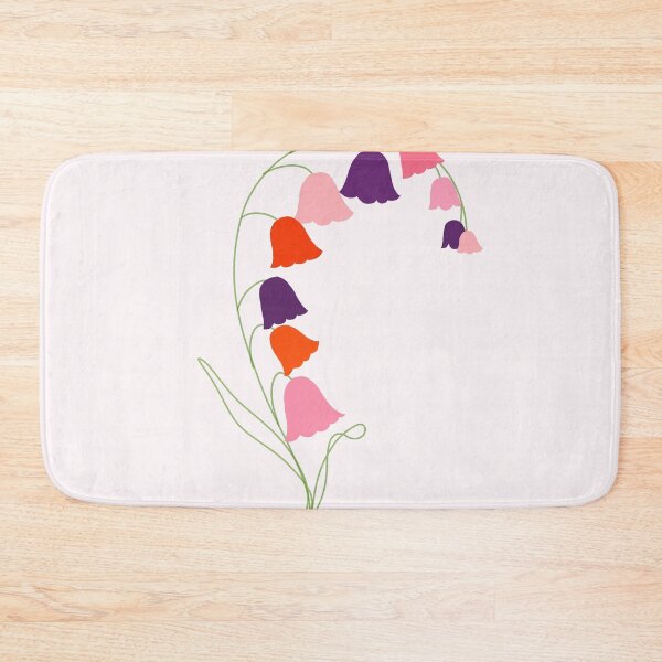 Item preview, FLORAL_PURPLE_PINK_LOVE_LIFE designed and sold by forgetmestudio.