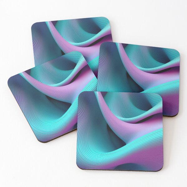 Item preview, Cinema4D Rendered Wallpaper: Organic Biomorphic Forms in HD designed and sold by PaintbrushPlace.