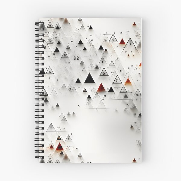 Item preview, Geometry-Inspired Triangular Schooltime Art Print designed and sold by SANAT-1445.
