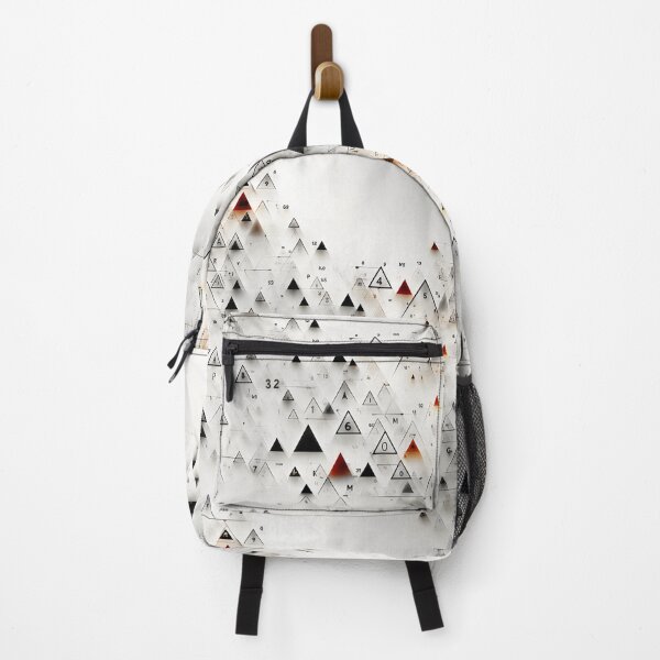 Item preview, Geometry-Inspired Triangular Schooltime Art Print designed and sold by SANAT-1445.