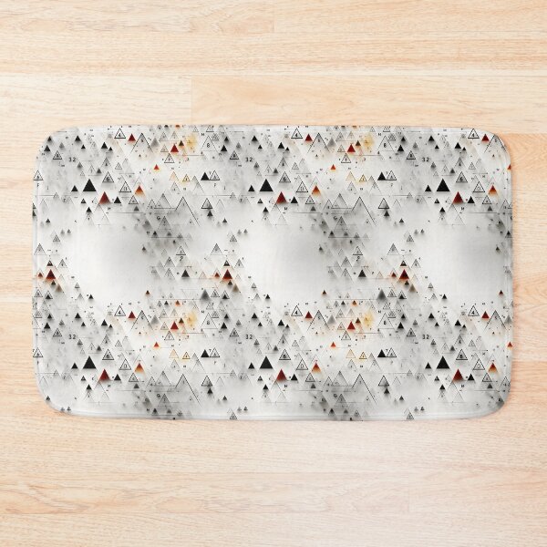Item preview, Geometry-Inspired Triangular Schooltime Art Print designed and sold by SANAT-1445.