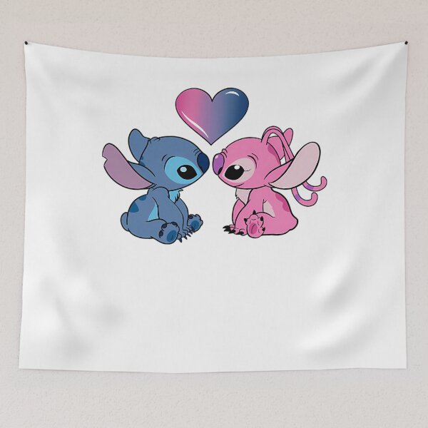Item preview, Stitch and Angel designed and sold by FarmerBodhiA.