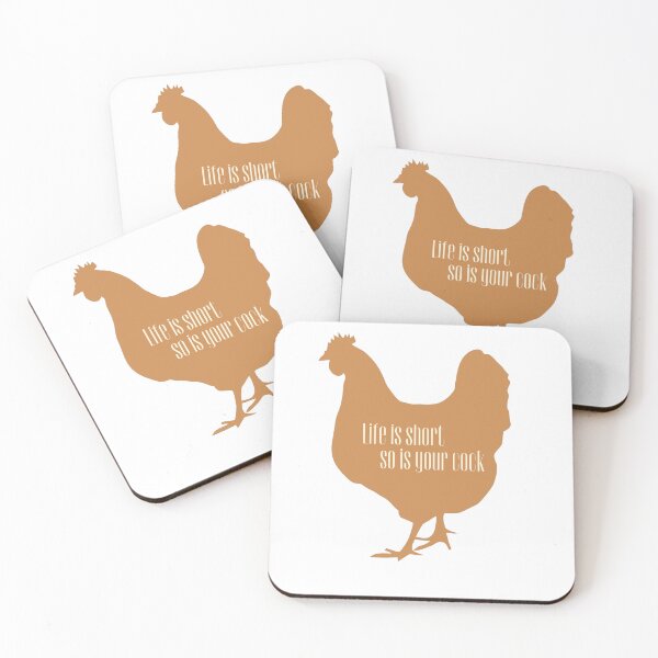 Item preview, Life is Short so is your Cock designed and sold by kindandcrazy.