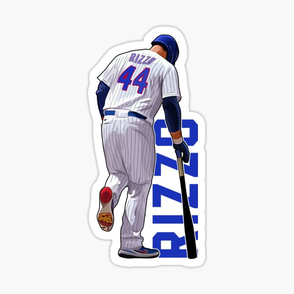 Anthony Rizzo #44 Bats Ready Sticker for Sale by BoxPocket18