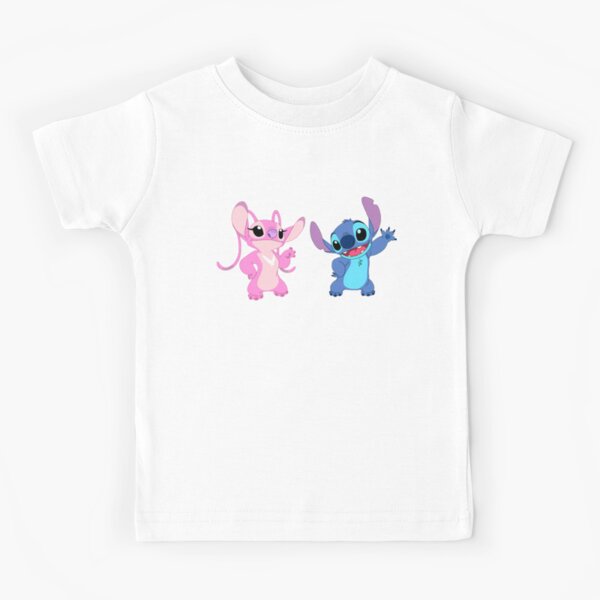 Cute Stitch & Angel Kids T-Shirt