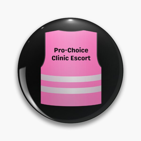 Item preview, Proud to Be a Clinic Escort (large) - Fundraiser designed and sold by abortionfaerie.