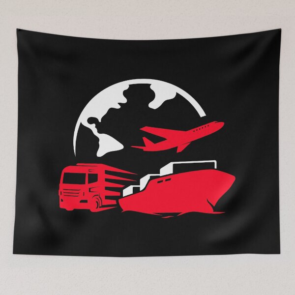 Item preview, Logistics global supply chain designed and sold by RetroNibylander.