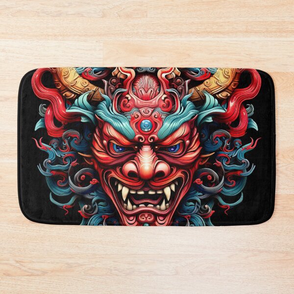 Item preview, Vintage Samurai Mask Vector 6 designed and sold by eyestetix.