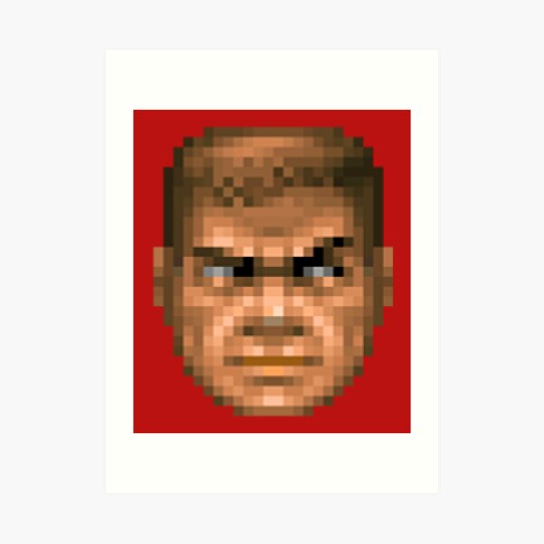 Doom Guy Art Print