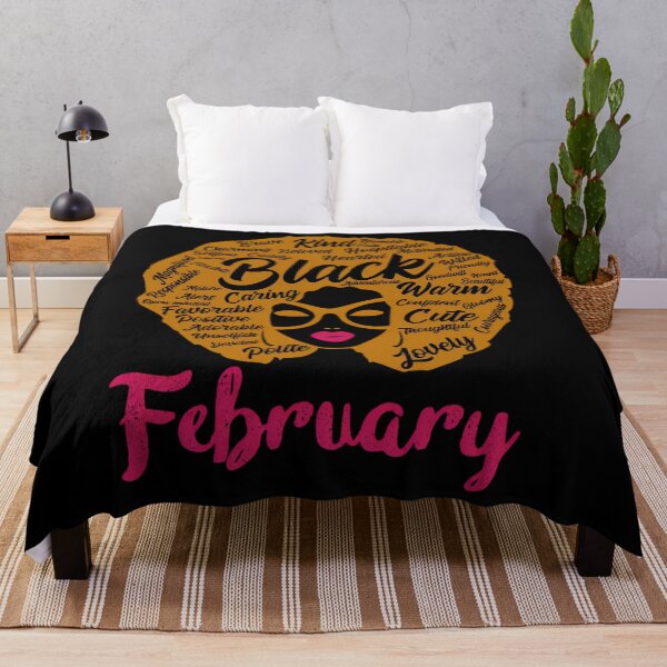 Item preview, Black Queens Are Born In February   African American 	  Afro Centric Happy	 designed and sold by dnhysanpz88.