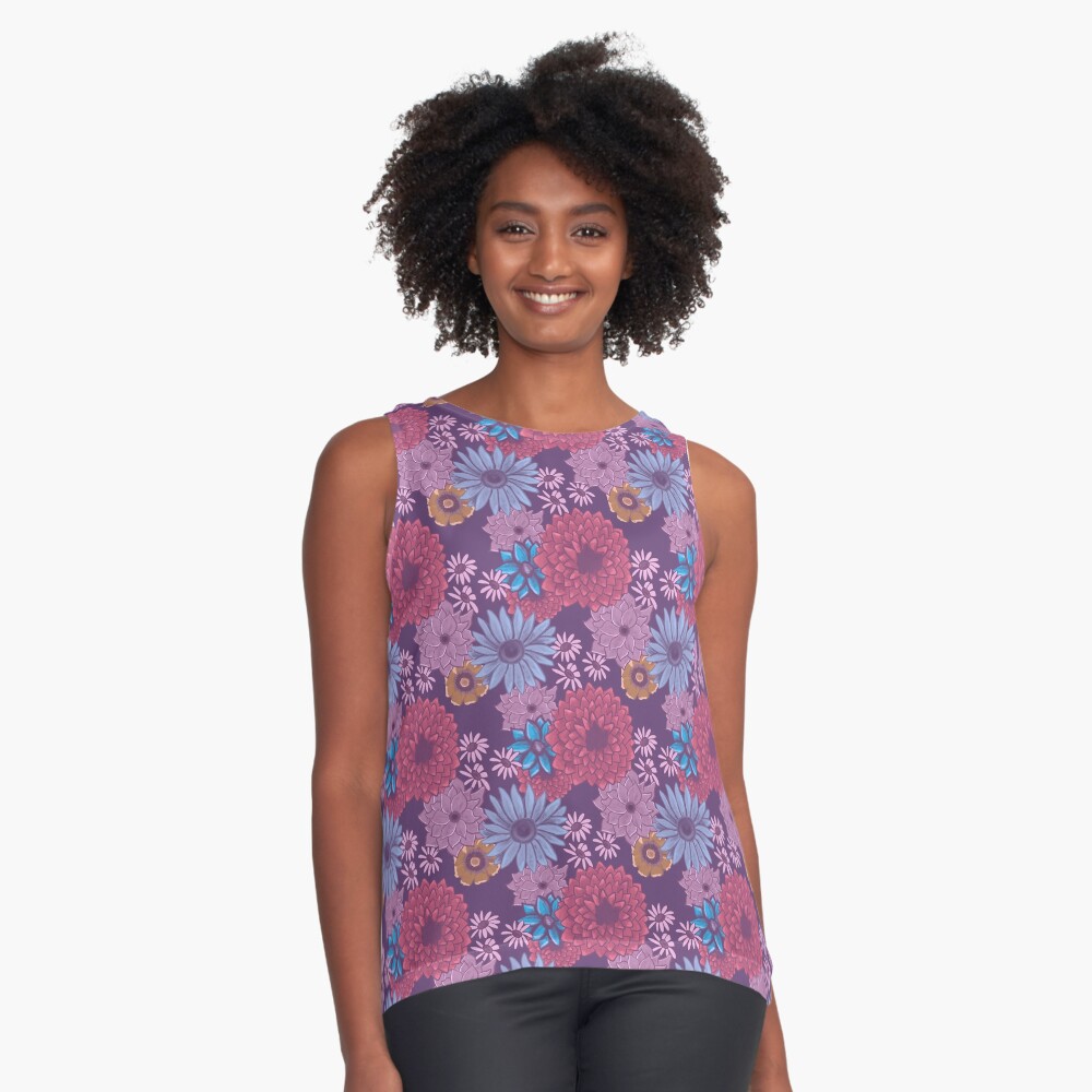 Item preview, Sleeveless Top designed and sold by quirkyburp.