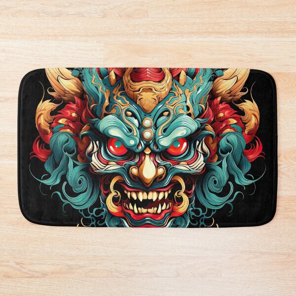 Item preview, Vintage Devil Samurai Mask Vector designed and sold by eyestetix.