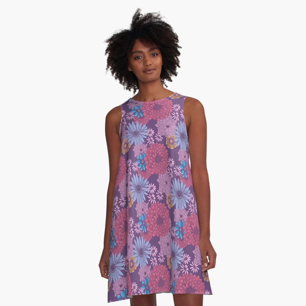 Item preview, A-Line Dress designed and sold by quirkyburp.