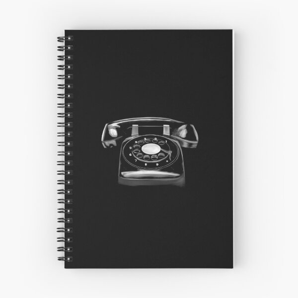 Item preview, Black Rotary Dial Phone Artwork	 designed and sold by dnhysanpz88.