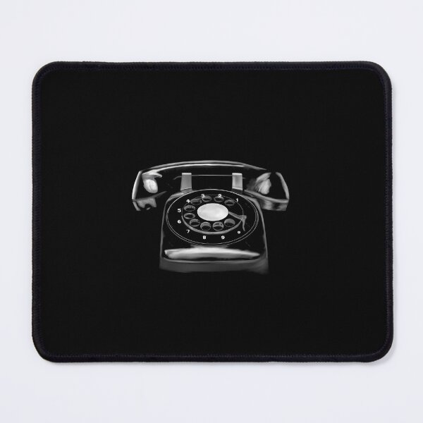 Item preview, Black Rotary Dial Phone Artwork designed and sold by dnhysanpz88.