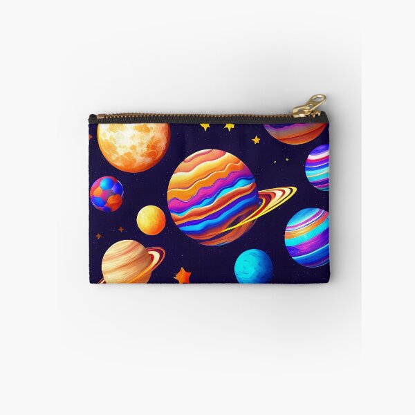 Item preview, Seamless Pattern of Colorful Planets and Stars designed and sold by deepakrode7.
