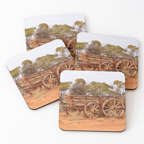 Item preview, Old wagon, Gawler Ranges, Outback Australia designed and sold by FranWest.