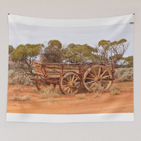 Item preview, Old wagon, Gawler Ranges, Outback Australia designed and sold by FranWest.