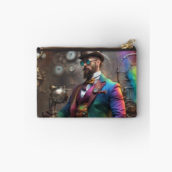 Item preview, Caballero steampunk arcoiris designed and sold by Maths-4-Nerds.