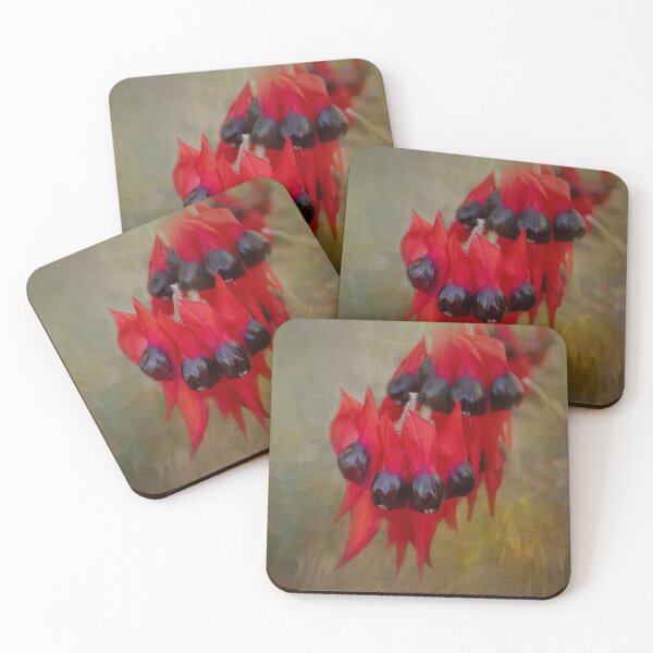 Item preview, Sturt's Desert Pea. designed and sold by Sabvaningphotoart.