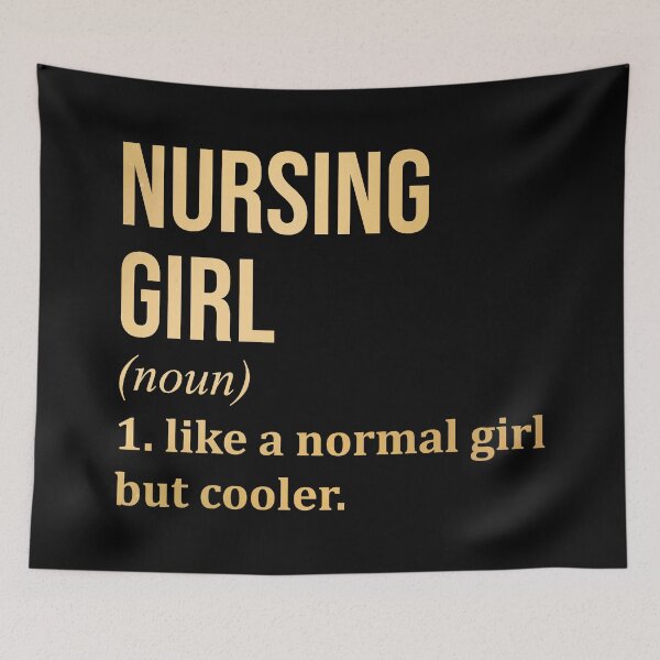 Item preview, Nursing Girl Definition in Gold designed and sold by XCIV.