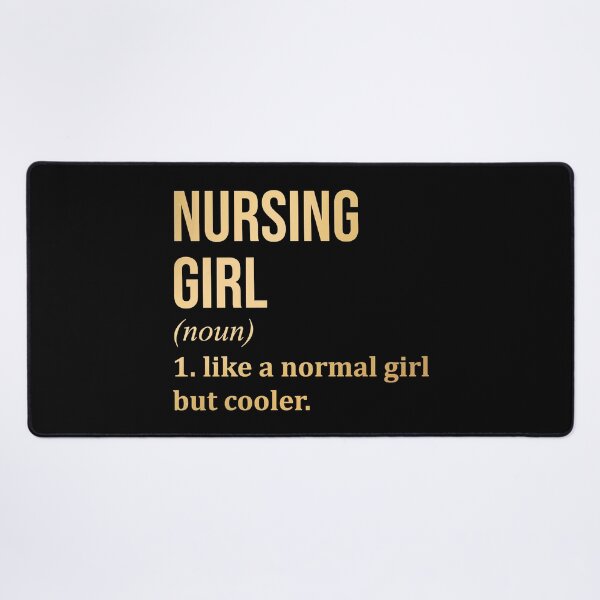 Item preview, Nursing Girl Definition in Gold designed and sold by XCIV.