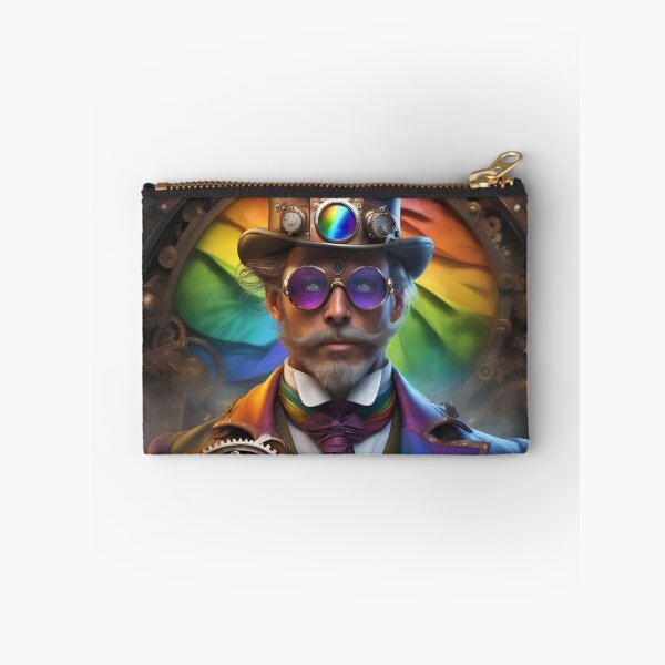 Item preview, Caballero steampunk arcoiris designed and sold by Maths-4-Nerds.