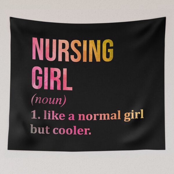Item preview, Nursing Girl Definition in Watercolor designed and sold by XCIV.