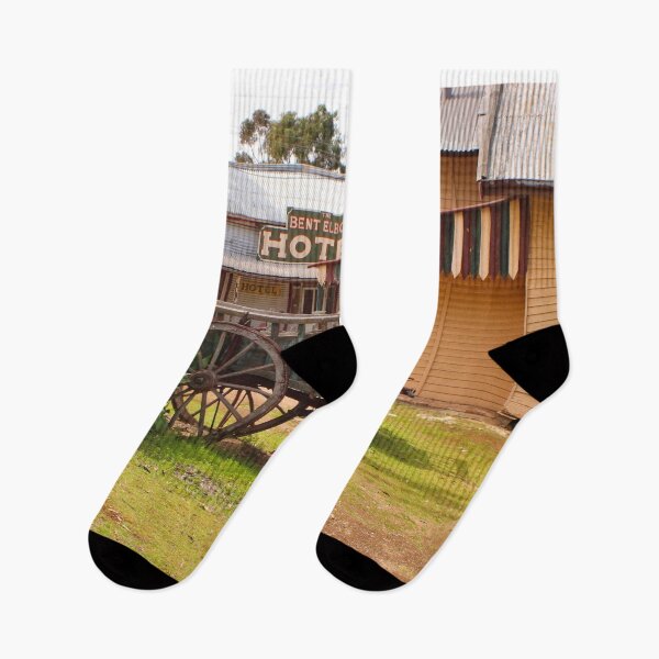Item preview, Old wagon and hotel, Australia designed and sold by FranWest.