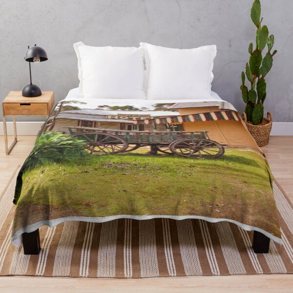 Item preview, Old wagon and hotel, Australia designed and sold by FranWest.