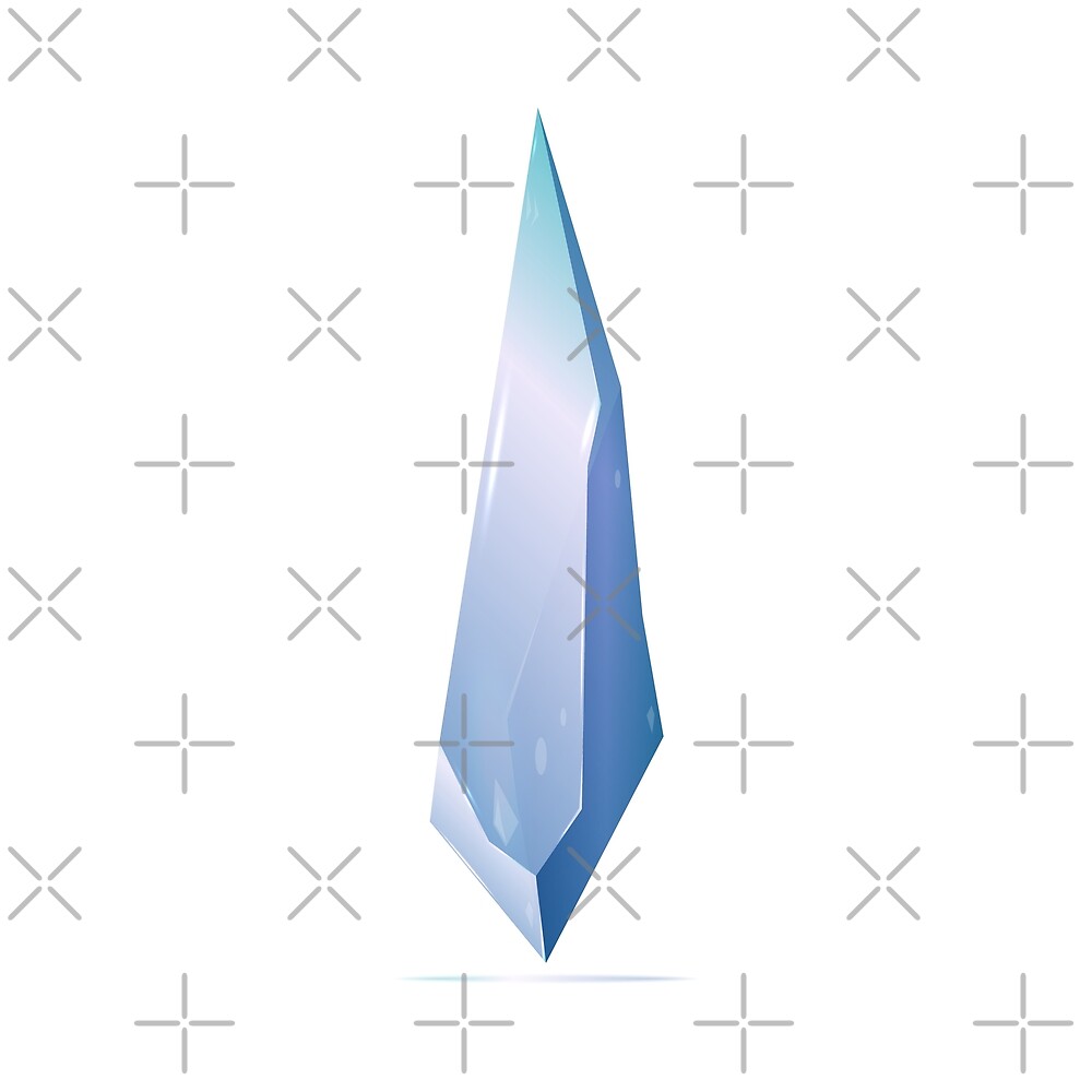 "Ice shard" by archiba Redbubble